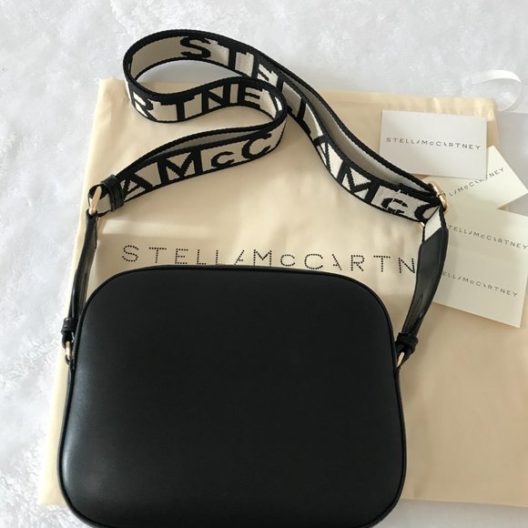 Stella Mccartney Stella Logo Camera Bag, Black - Picture 9 of 11